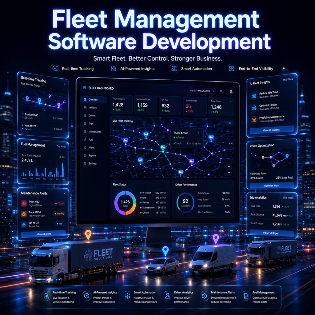 Fleet management software development services